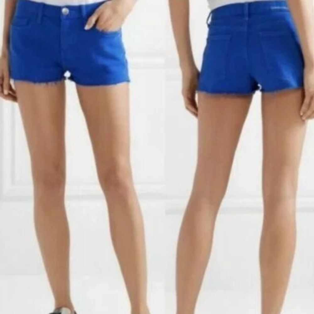 Current/Elliott boyfriend shorts nautical blue size 25 new with tags